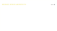 Desktop Screenshot of michaelburcharchitects.com